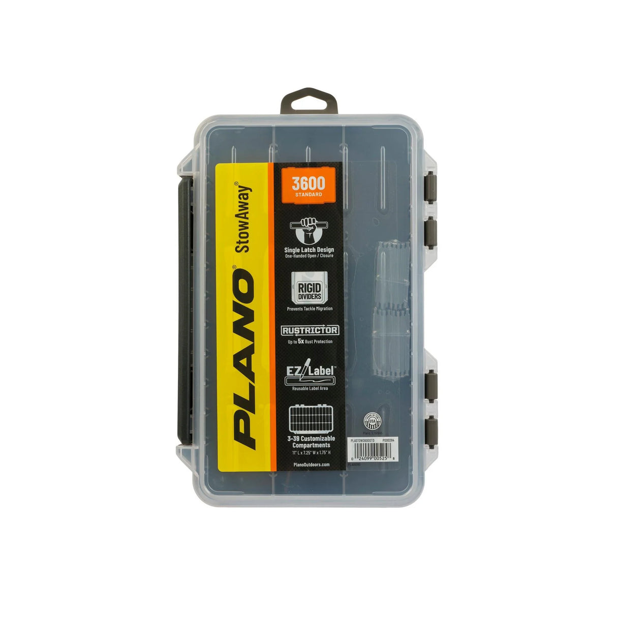 PLANO 3600 Clear Waterproof Stowaway