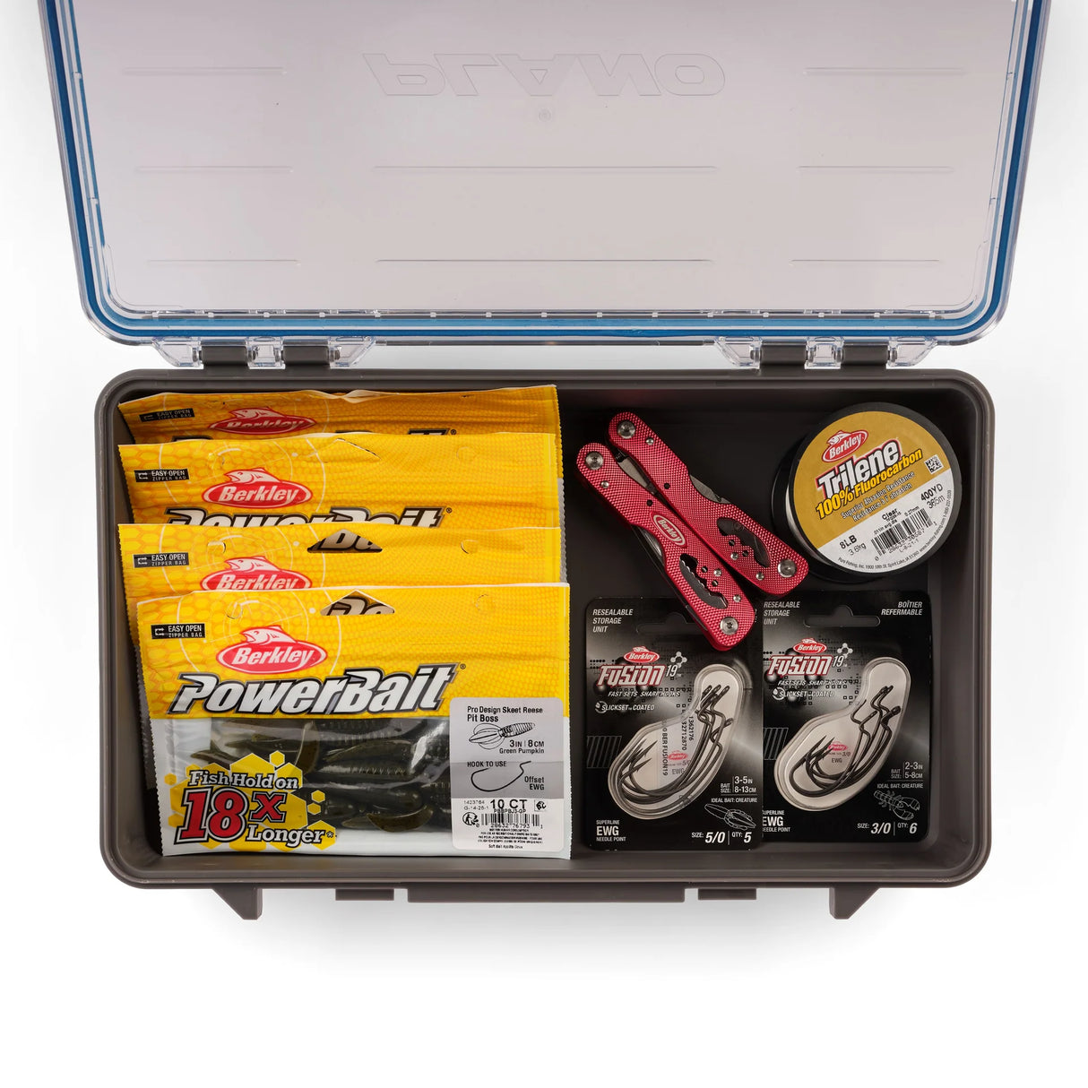 PLANO 3700 Deep Open Clear Waterproof Stowaway
