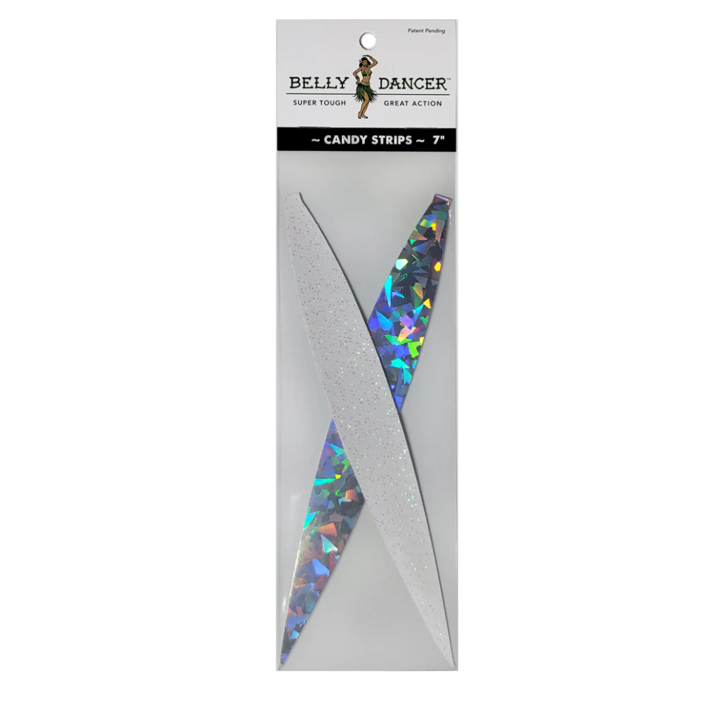 BELLYDANCER Candy Strips Artificial Bonita Strips - 7" Two-Pack