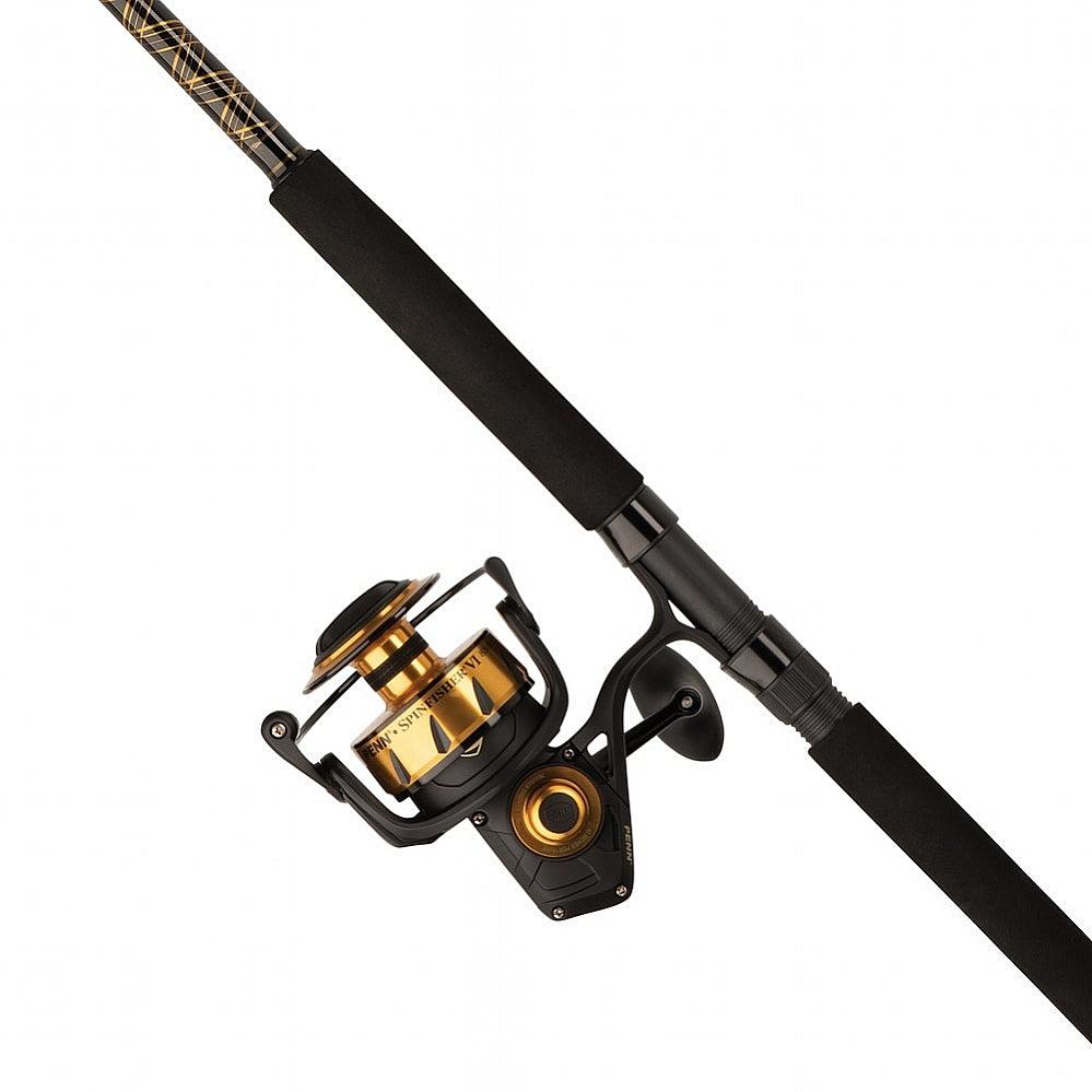 Penn Spinfisher VI Combo 5500 with 8' MH 2-Piece Rod Combo - SSVI5500802MH