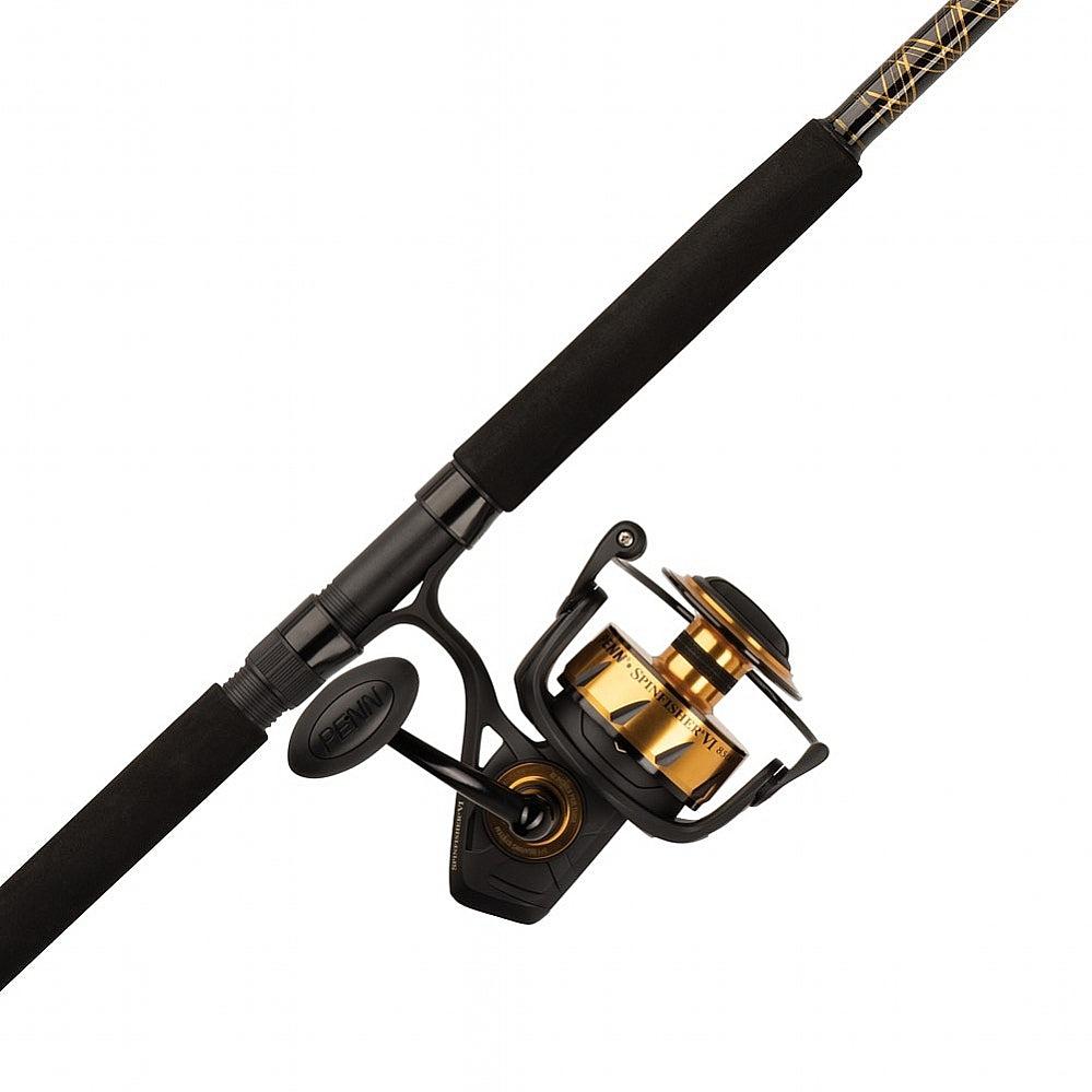 Penn Spinfisher VI Combo 5500 with 8' MH 2-Piece Rod Combo - SSVI5500802MH