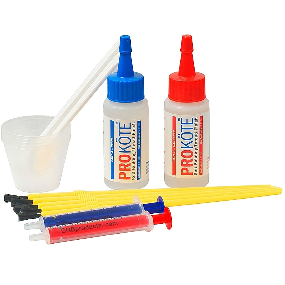 epoxy thread fishing pole ProKöte Rod Building Thread Finish