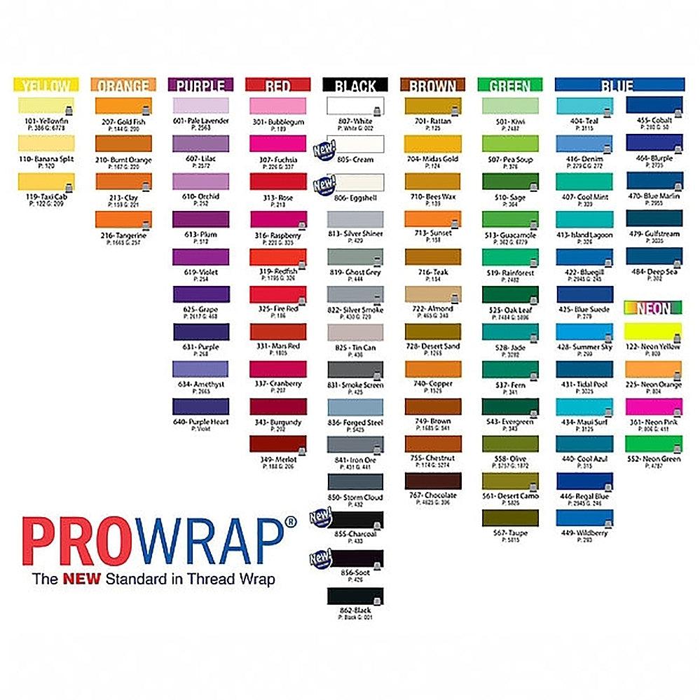 ProWrap Color Fast Rod Wrapping Thread from PROWRAP - CHAOS Fishing