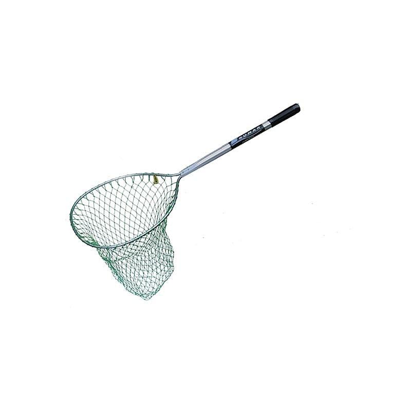 Promar LN-900 Anglers Landing Net 15"x17" Hoop, 18" Handle, Green Poly