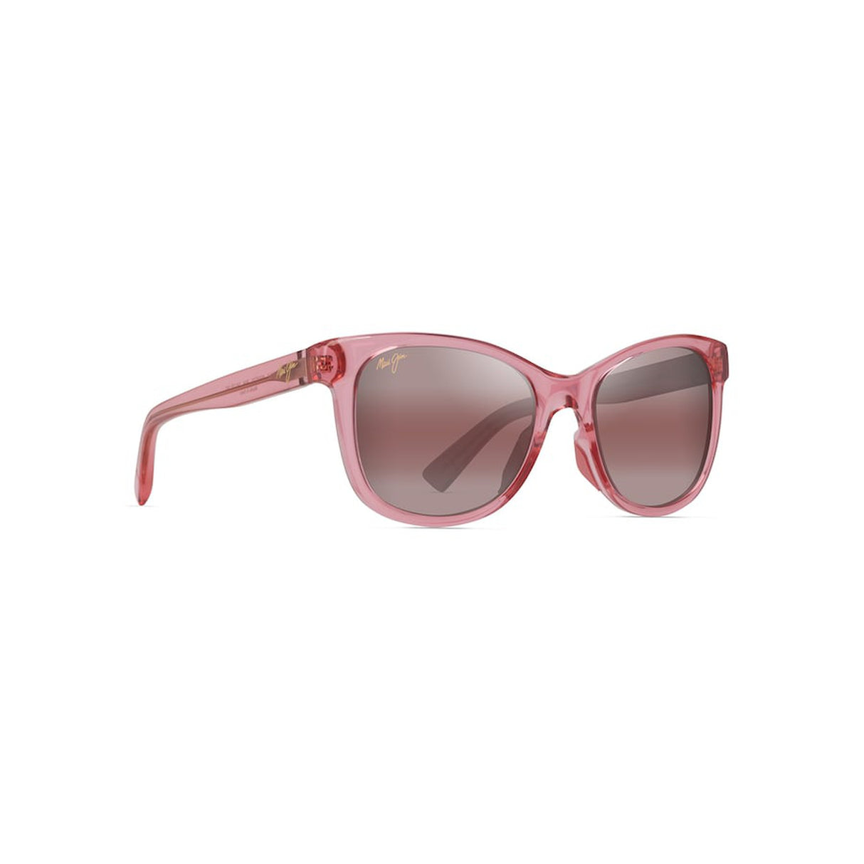 MAUI JIM Kiopa'a Sunglasses Shiny Transparent Pink | Maui Rose