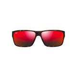 MAUI JIM Uila Sunglasses Matte Dark Havana with Orange |  HAWAII LAVA