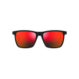 MAUI JIM One Way Sunglasses Matte Black | HAWAII LAVA