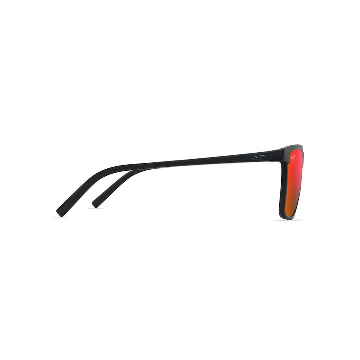 MAUI JIM One Way Sunglasses Matte Black | HAWAII LAVA