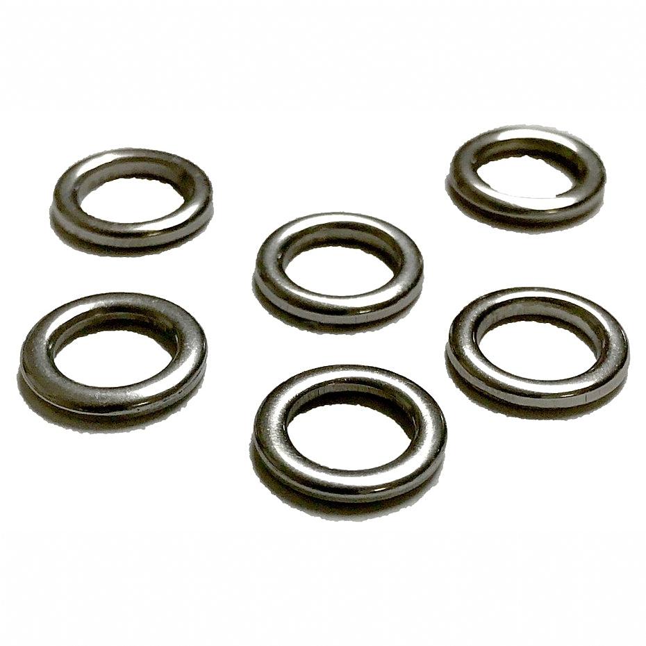 R&R Stainless Steel Kite Rings - 9 mm