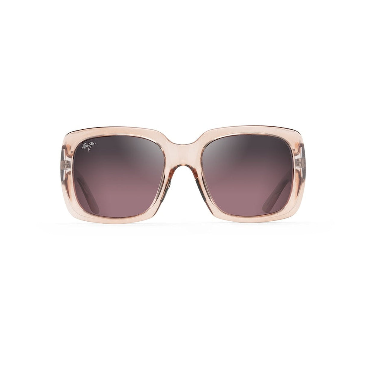 MAUI JIM Two Steps Sunglasses Transparent Pink | Maui Rose