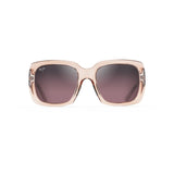 MAUI JIM Two Steps Sunglasses Transparent Pink | Maui Rose