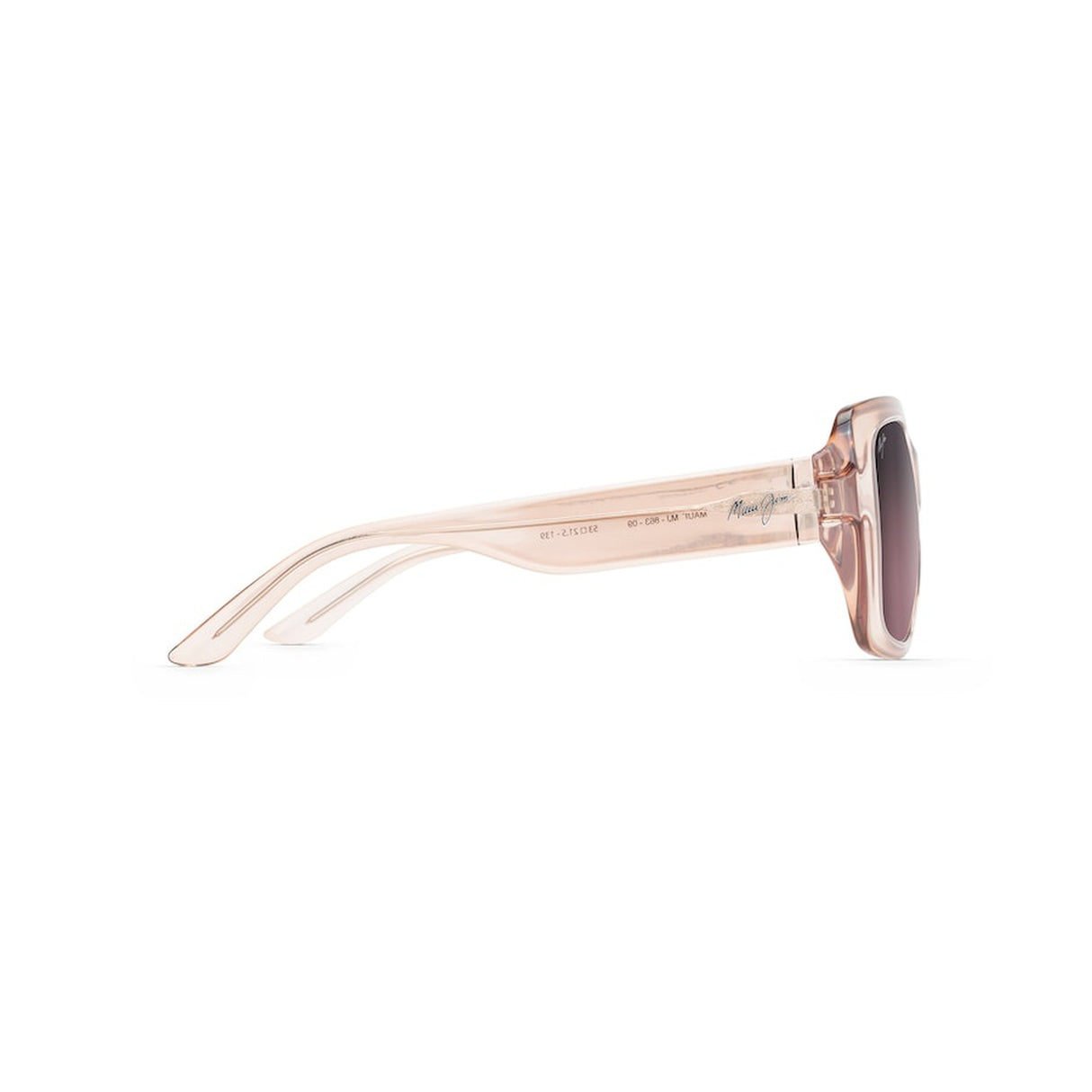 MAUI JIM Two Steps Sunglasses Transparent Pink | Maui Rose