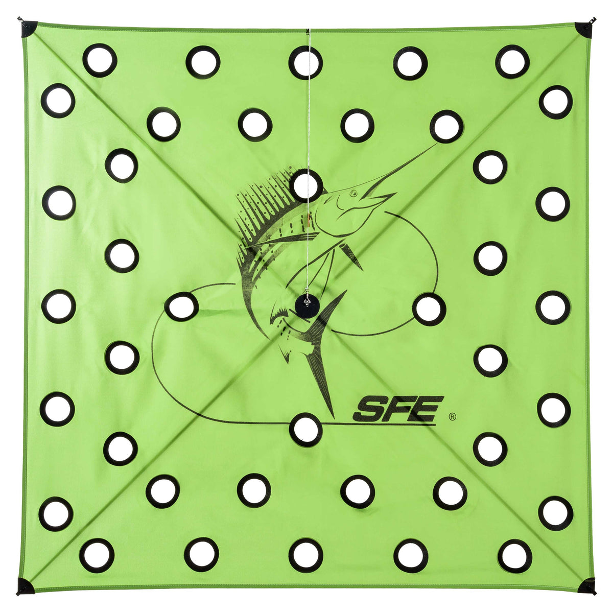 SFE 12-30MPH Wind Kite (40 Small Holes) from SFE - CHAOS Fishing