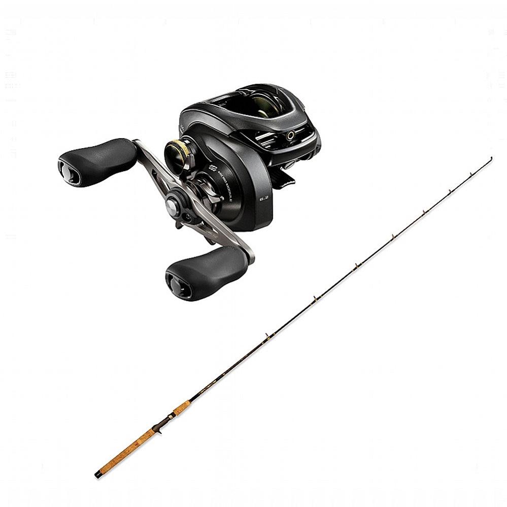 SHIMANO Curado 200PGK with PGC 8-17 6'6" CHAOS Gold Combo