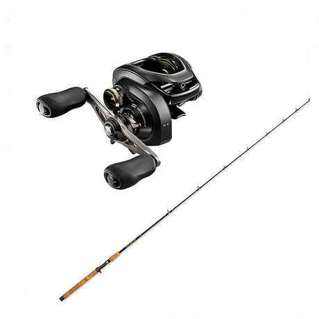 SHIMANO Curado 200PGK with PGC 8-17 6'6" CHAOS Gold Combo