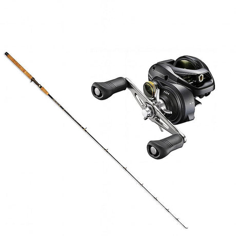 SHIMANO Curado 301HGK with PGC 15-25 6'6" CHAOS Gold Combo