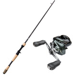 SHIMANO Curado MGL 151HG with Fenwick HMG Casting Rod Combo