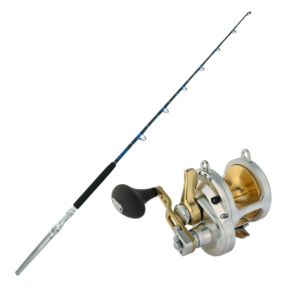 SHIMANO Talica 50II 2SPD LD with CHAOS 6FT Rod Combo