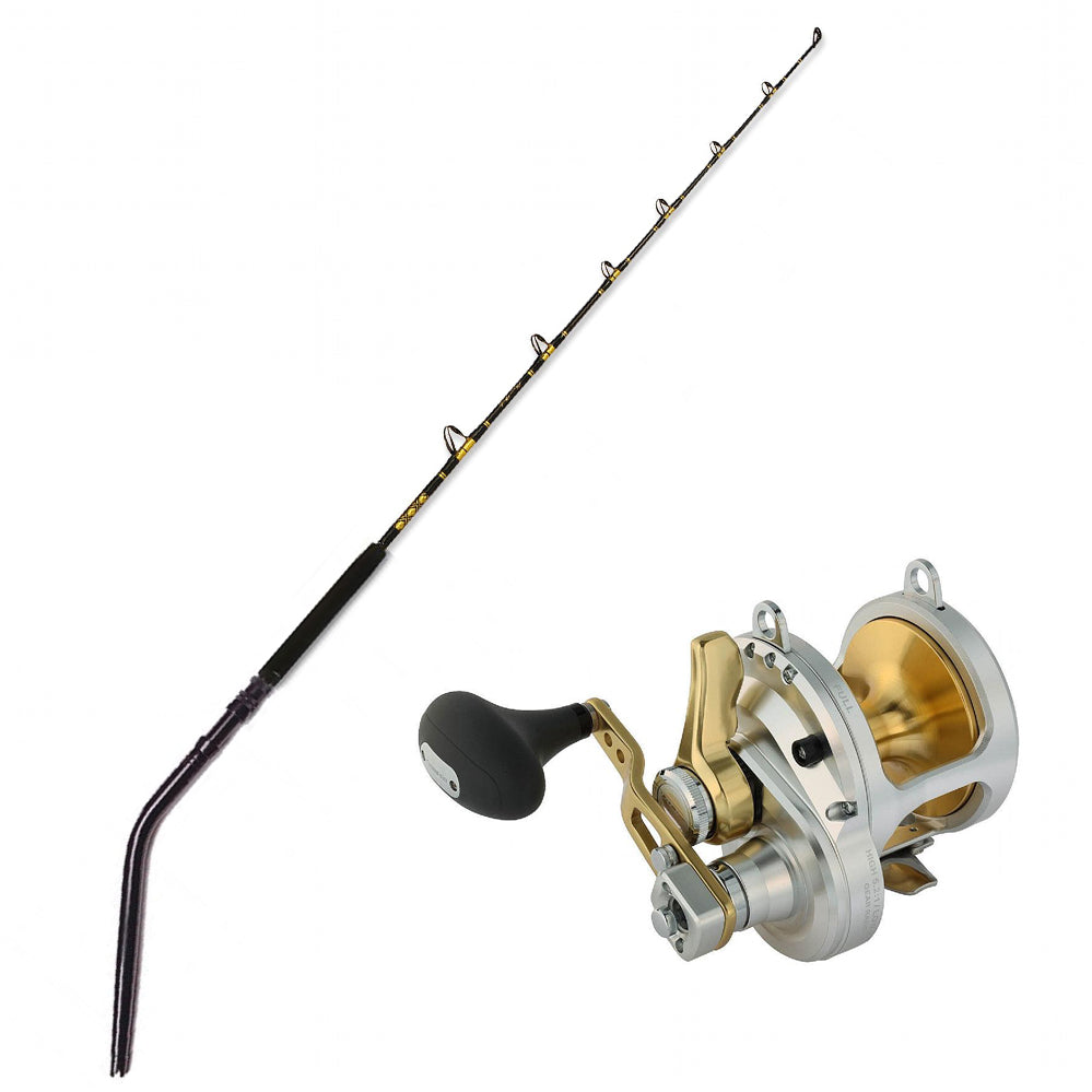 SHIMANO Talica 50II 2SPD LD with CHAOS 6FT Rod Combo