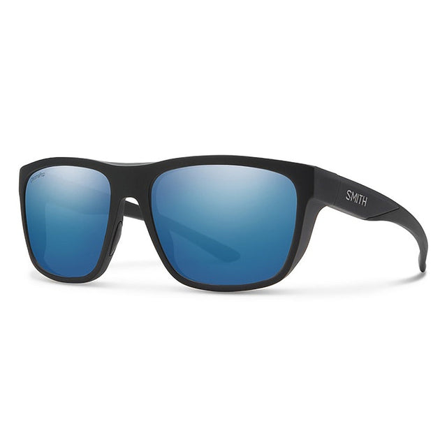 SMITH Barra Matte Black - ChromaPop Glass Polarized Blue Mirror