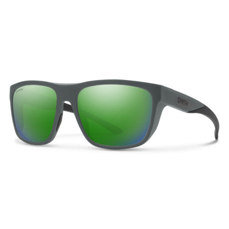 SMITH Barra Matte Cement | Chromapop Polarized Green Mirror