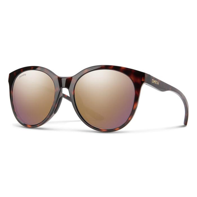 SMITH Bayside ChromaPop Polarized Rose Gold Mirror / Tortoise