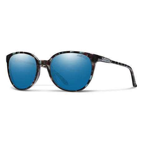 SMITH Cheetah Sky Tortoise - ChromaPop Polarised Blue Mirror