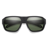 SMITH Deckboss Matte Black - ChromaPop Polarized Gray Green