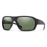 SMITH Deckboss Matte Black - ChromaPop Polarized Gray Green