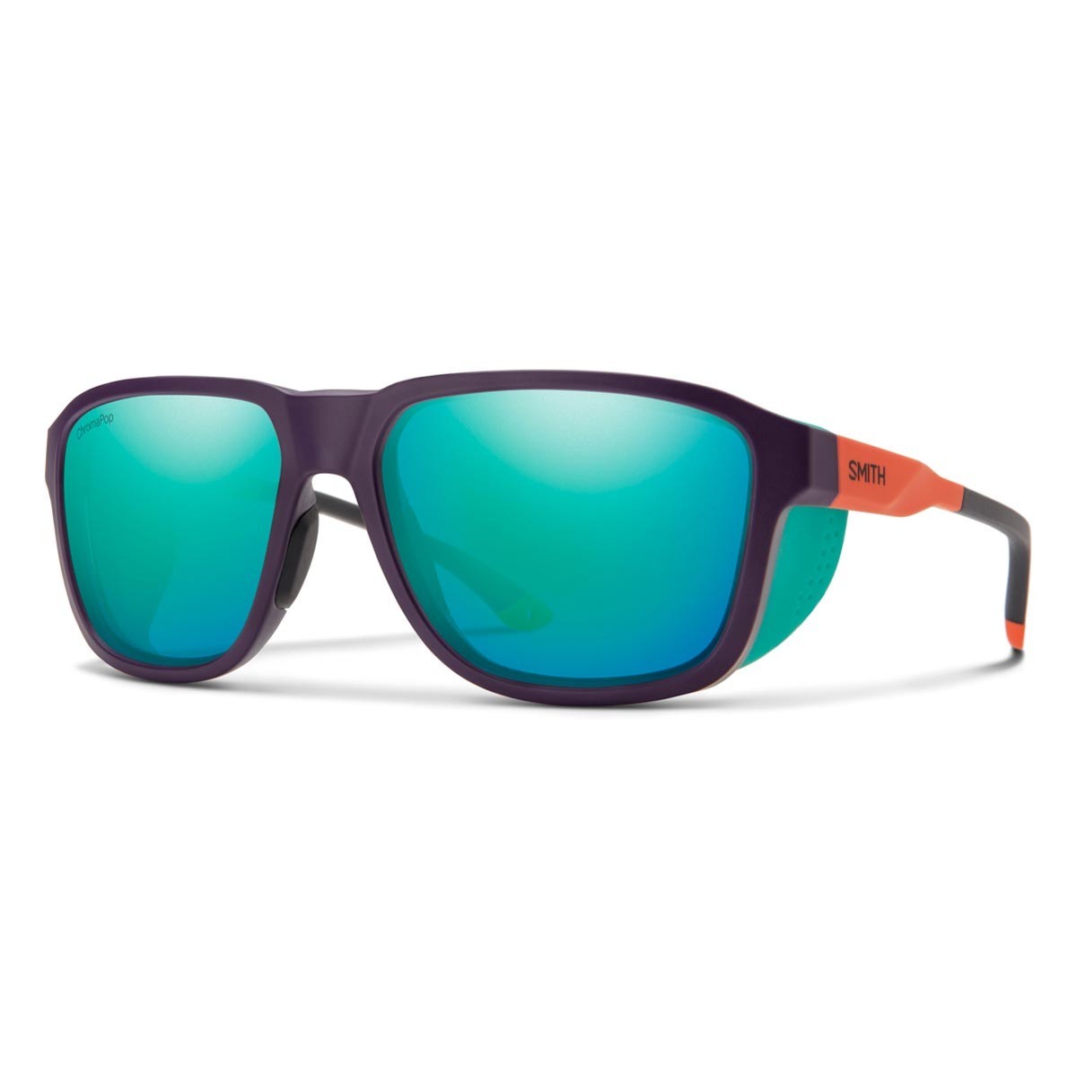 SMITH Embark Matte Purple Cinder | Hi Viz ChromaPop Polarised Opal Mirror