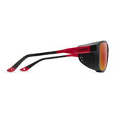 SMITH Embark TNF Matte Black / Horizon Red | ChromaPop Polarised Red Mirror