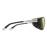 SMITH Embark TNF Matte Black/Matte Gardenia White | ChromaPop Polarised Black Gold Mirror