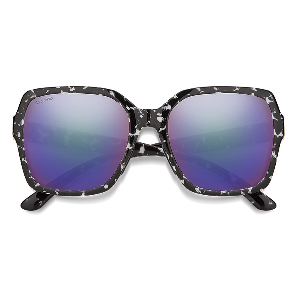 SMITH Flare Black Marble - ChromaPop Polarised Violet Mirror