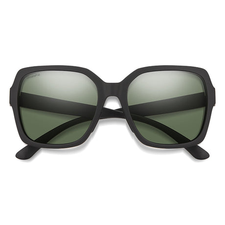 SMITH Flare Matte Black - ChromaPop Polarised Gray Green