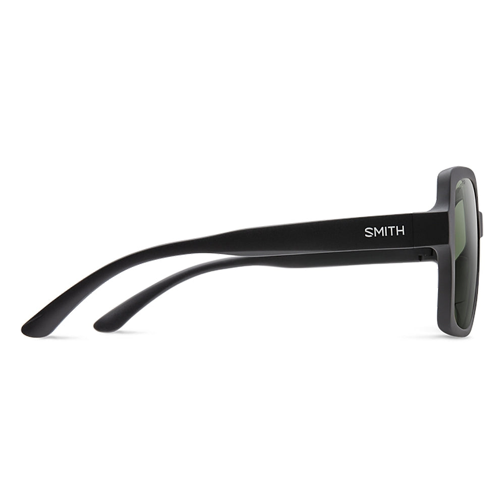 SMITH Flare Matte Black - ChromaPop Polarised Gray Green