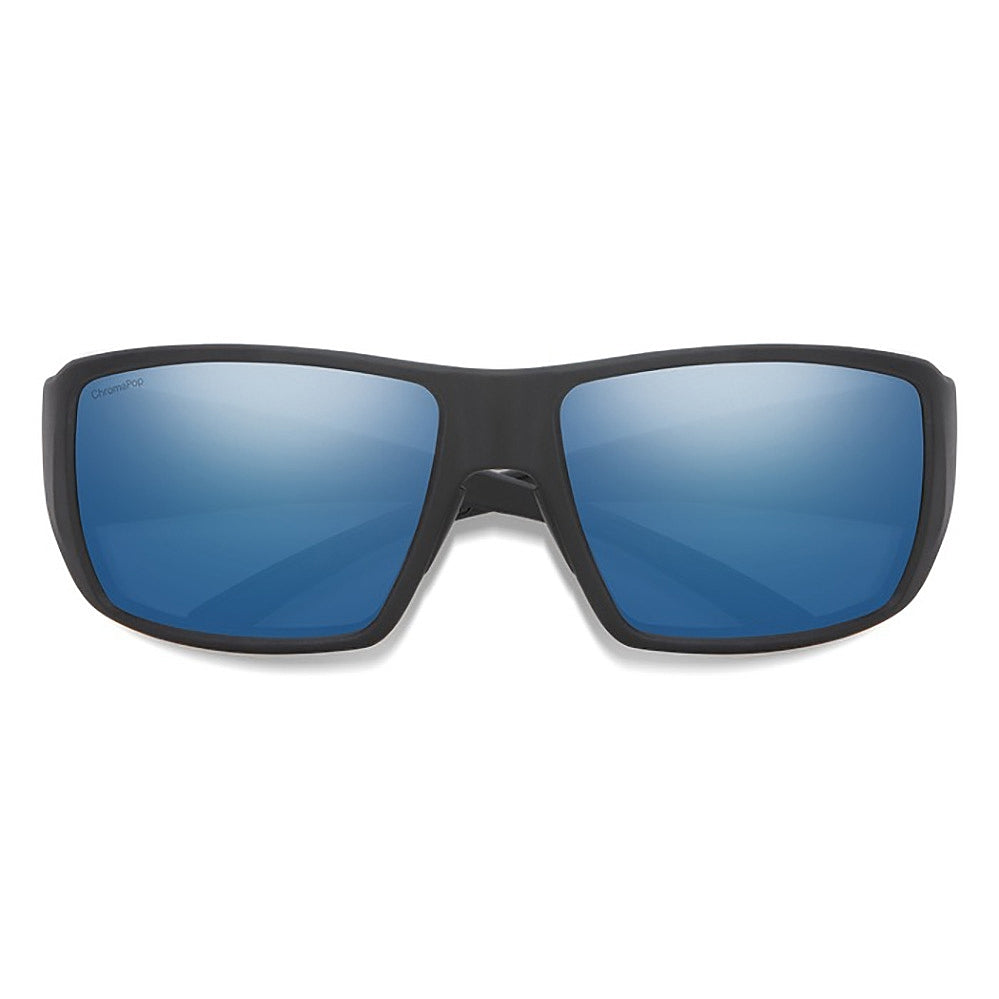 SMITH Guide's Choice Matte Black - ChromaPop Glass Polarized Blue Mirror