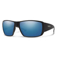 SMITH Guide's Choice Matte Black - ChromaPop Glass Polarized Blue Mirror