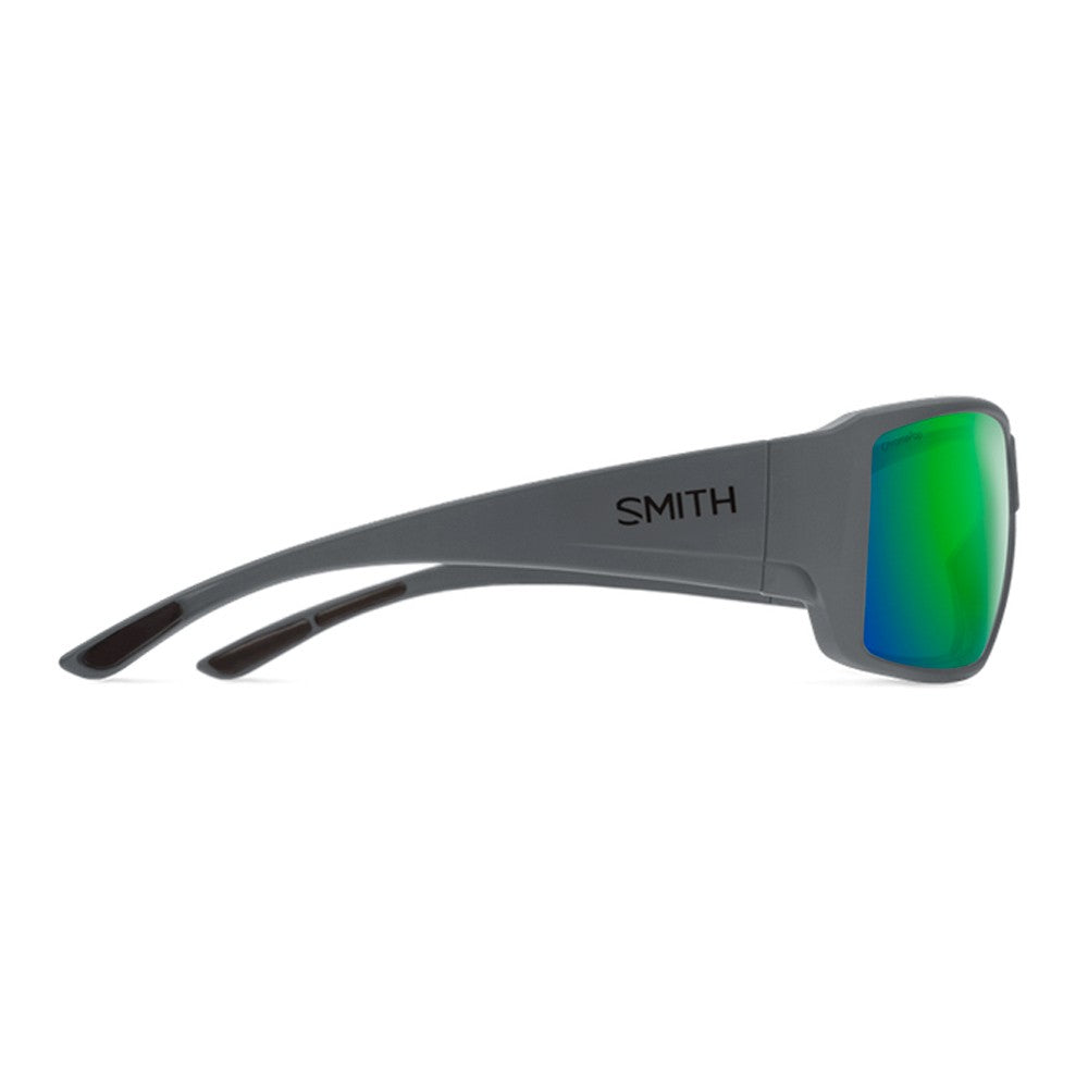 SMITH Guides Choice Matte Cement /ChromaPop Polarized Green Mirror