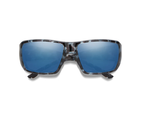 SMITH Guides Choice S Sky Tortoise / ChromaPop Polarised Blue Mirror