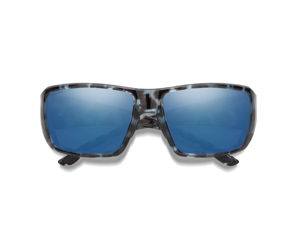 SMITH Guides Choice S Sky Tortoise / ChromaPop Polarised Blue Mirror