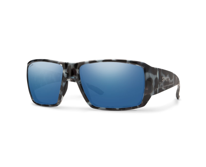 SMITH Guides Choice S Sky Tortoise / ChromaPop Polarised Blue Mirror