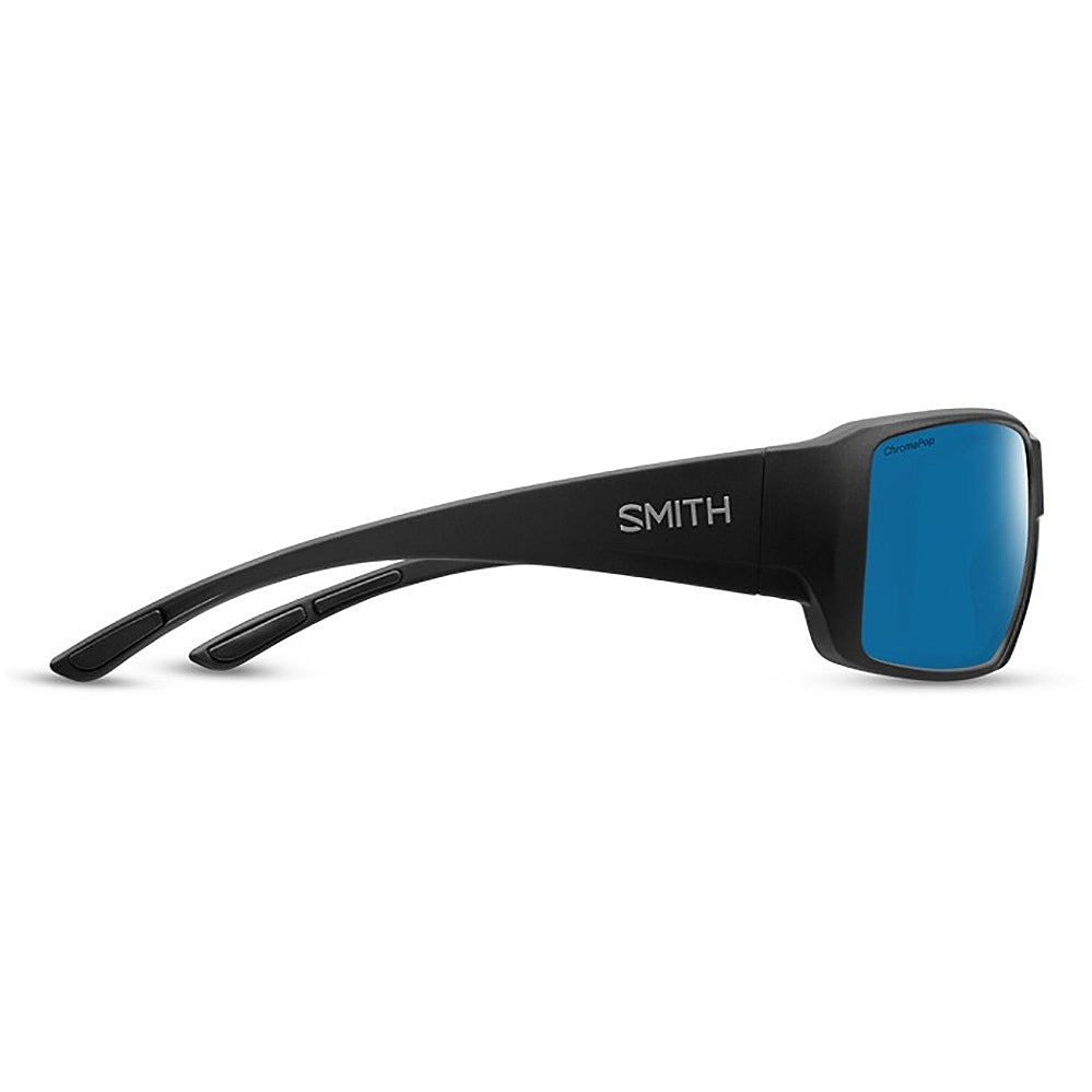 SMITH Guide&#39;s Choice XL Matte Black - ChromaPop Glass Polarized Blue Mirror