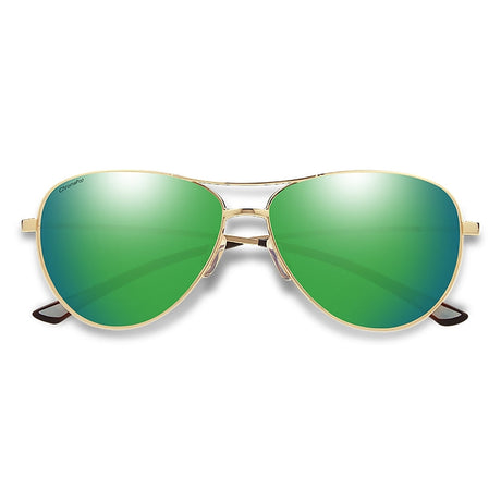 SMITH Langlay Gold - ChromaPop Polarised Green Mirror