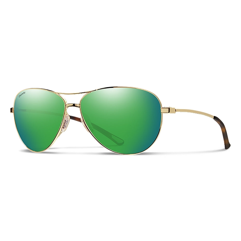 SMITH Langlay Gold - ChromaPop Polarised Green Mirror