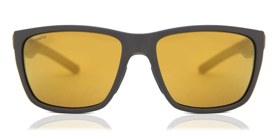 SMITH Longfin Matte Gray | ChromaPop Polarized Bronze Mirror