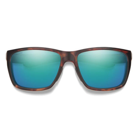 SMITH Longfin Matte Tortoise | ChromaPop Polarized Opal Mirror