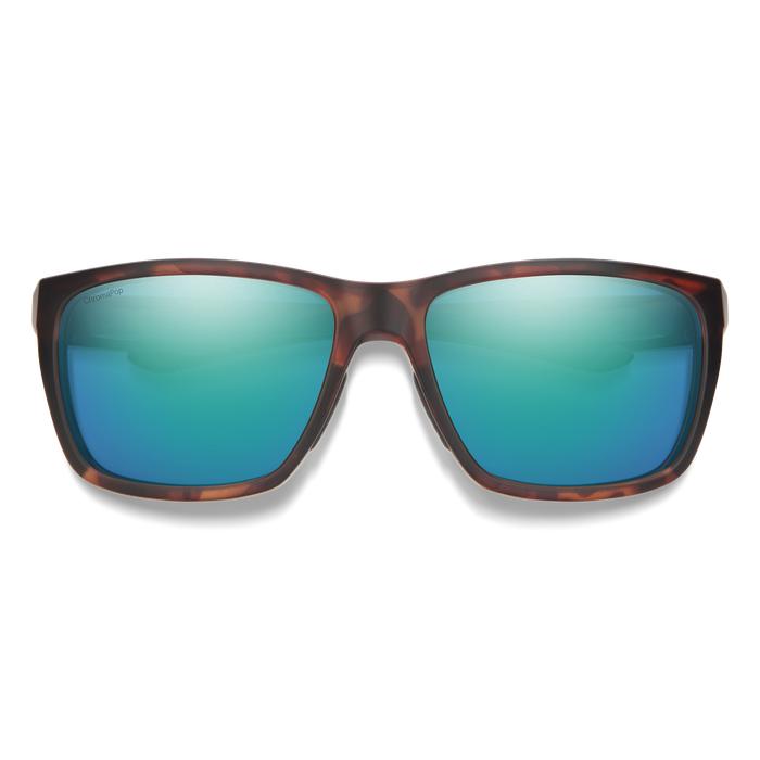 SMITH Longfin Matte Tortoise | ChromaPop Polarized Opal Mirror