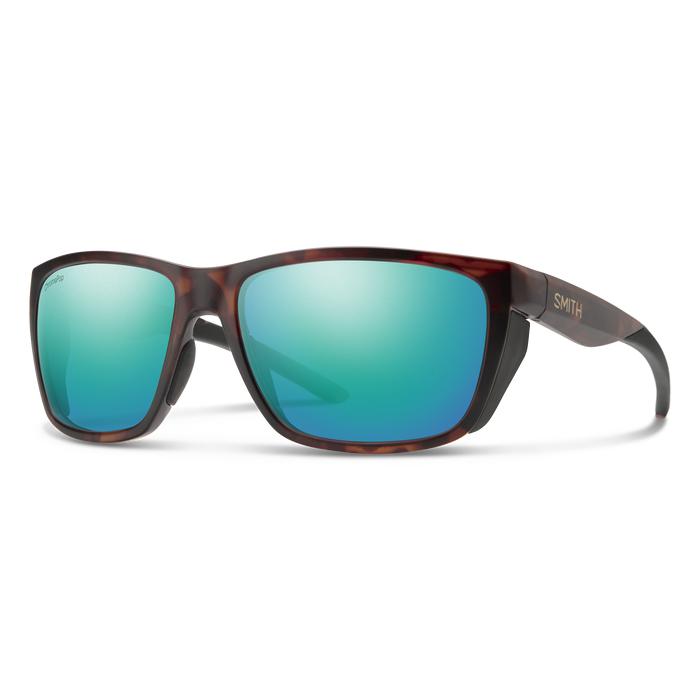 SMITH Longfin Matte Tortoise | ChromaPop Polarized Opal Mirror