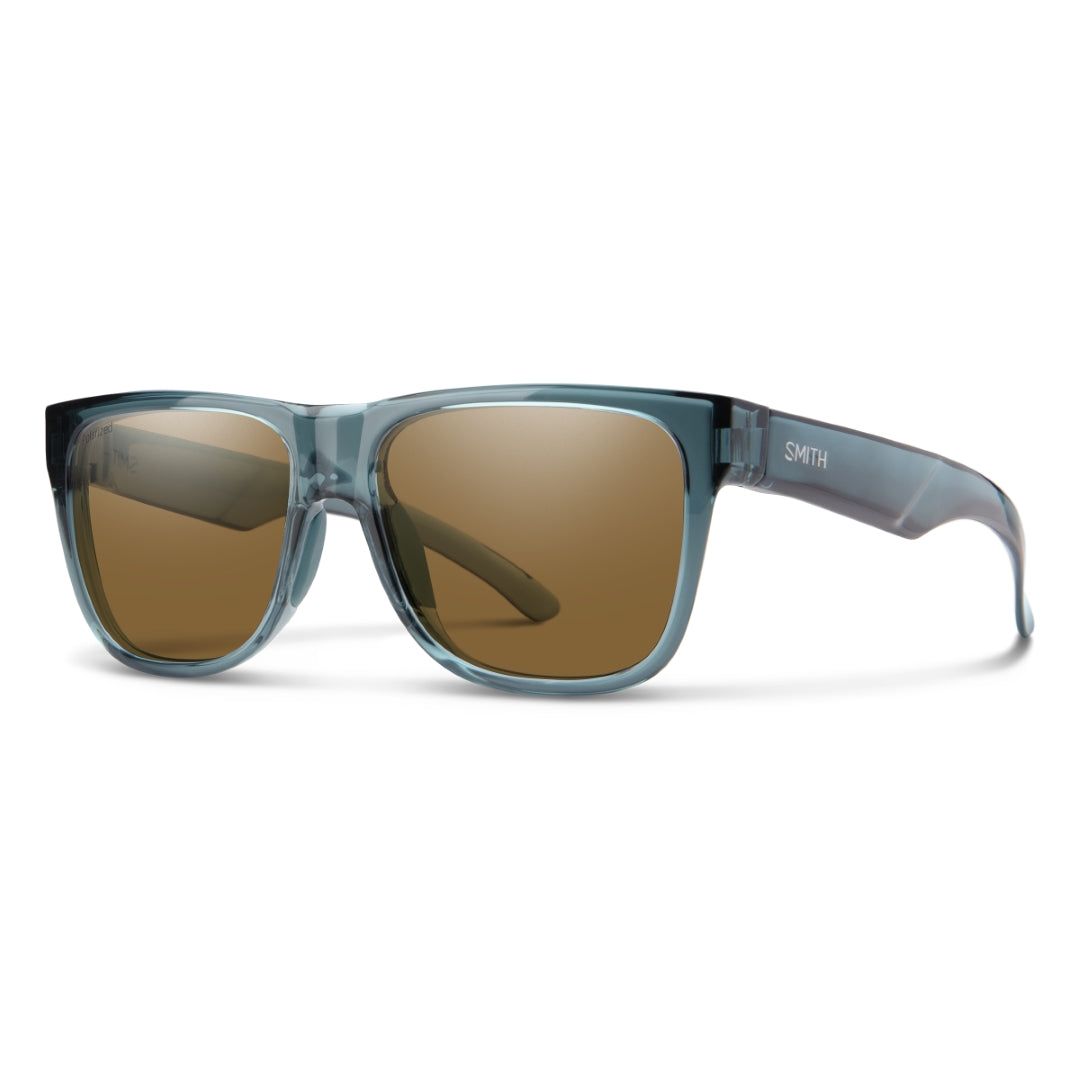 SMITH Lowdown 2 Crystal Stone Green | Chromapop Polarised Brown