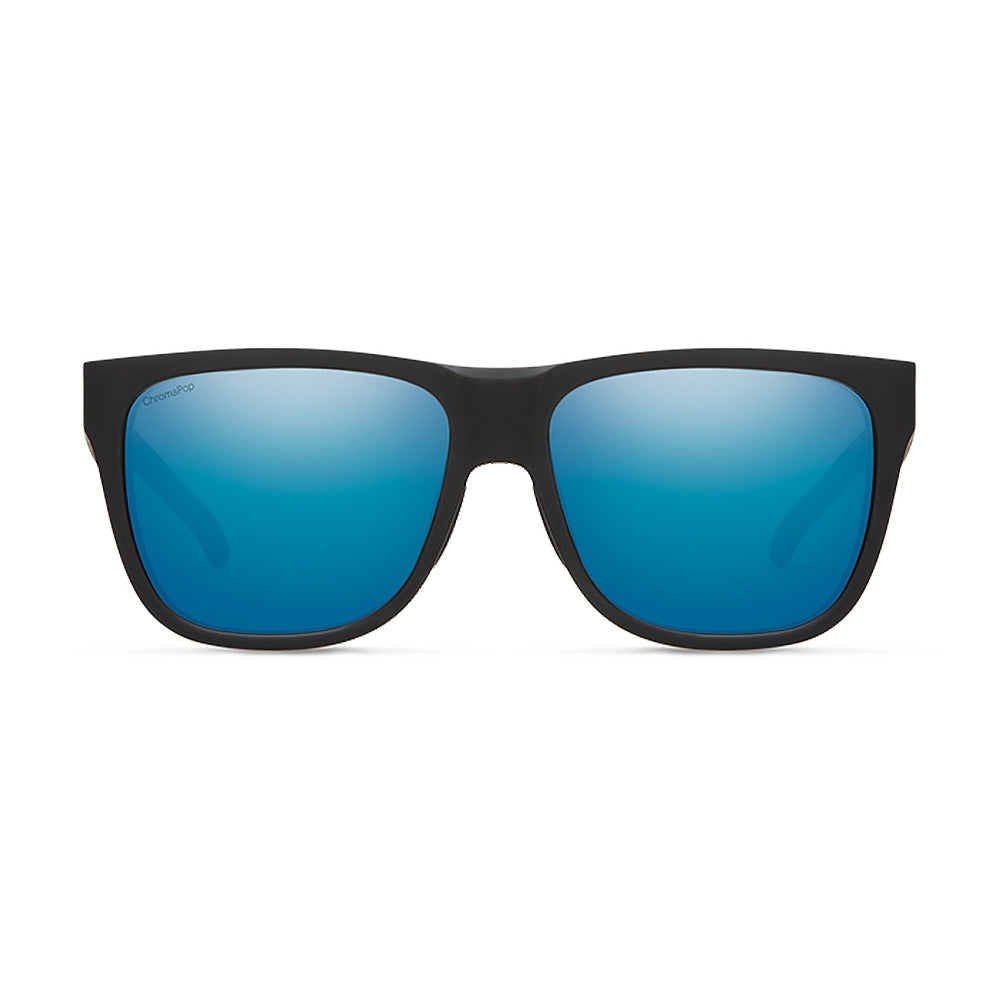 SMITH Lowdown 2 Matte Black - ChromaPop Polarised Blue Mirror